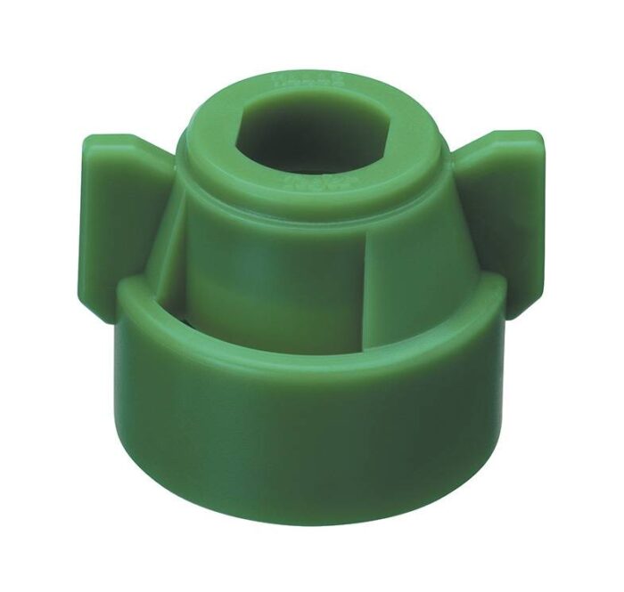 Green / 114443-5-CELR / Quick TeeJet Cap w/ Gasket
