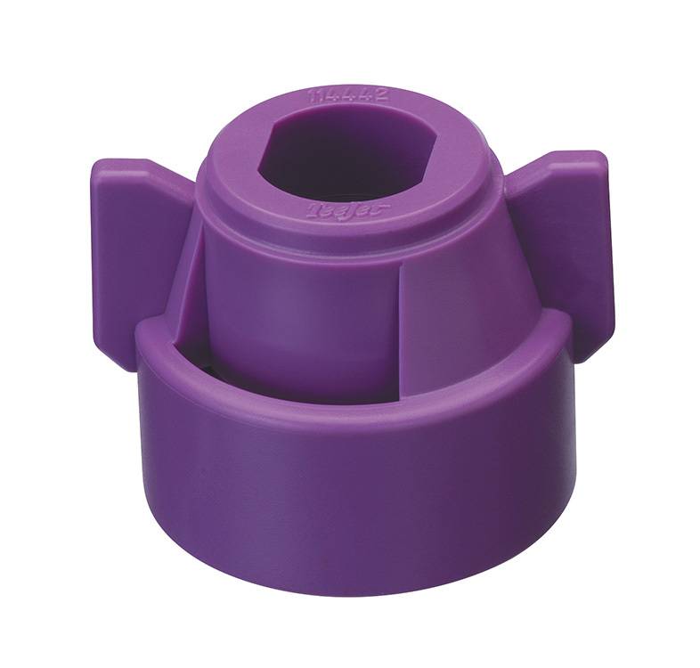 Purple / 114443-10-CELR / Quick TeeJet Cap w/ Gasket