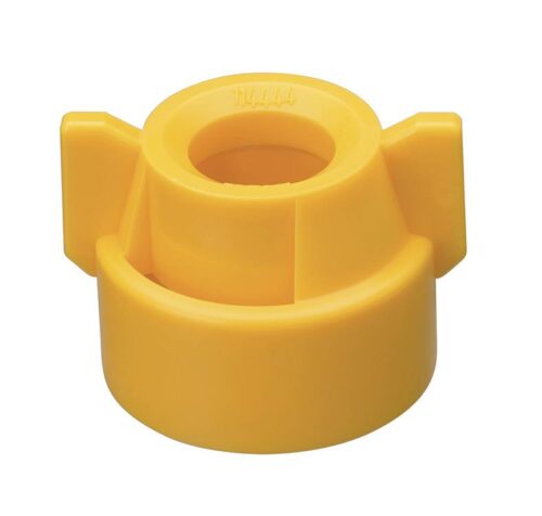 Yellow / 114445 / Quick TeeJet Cap/Gasket - CALL FOR SPECIAL PRICING