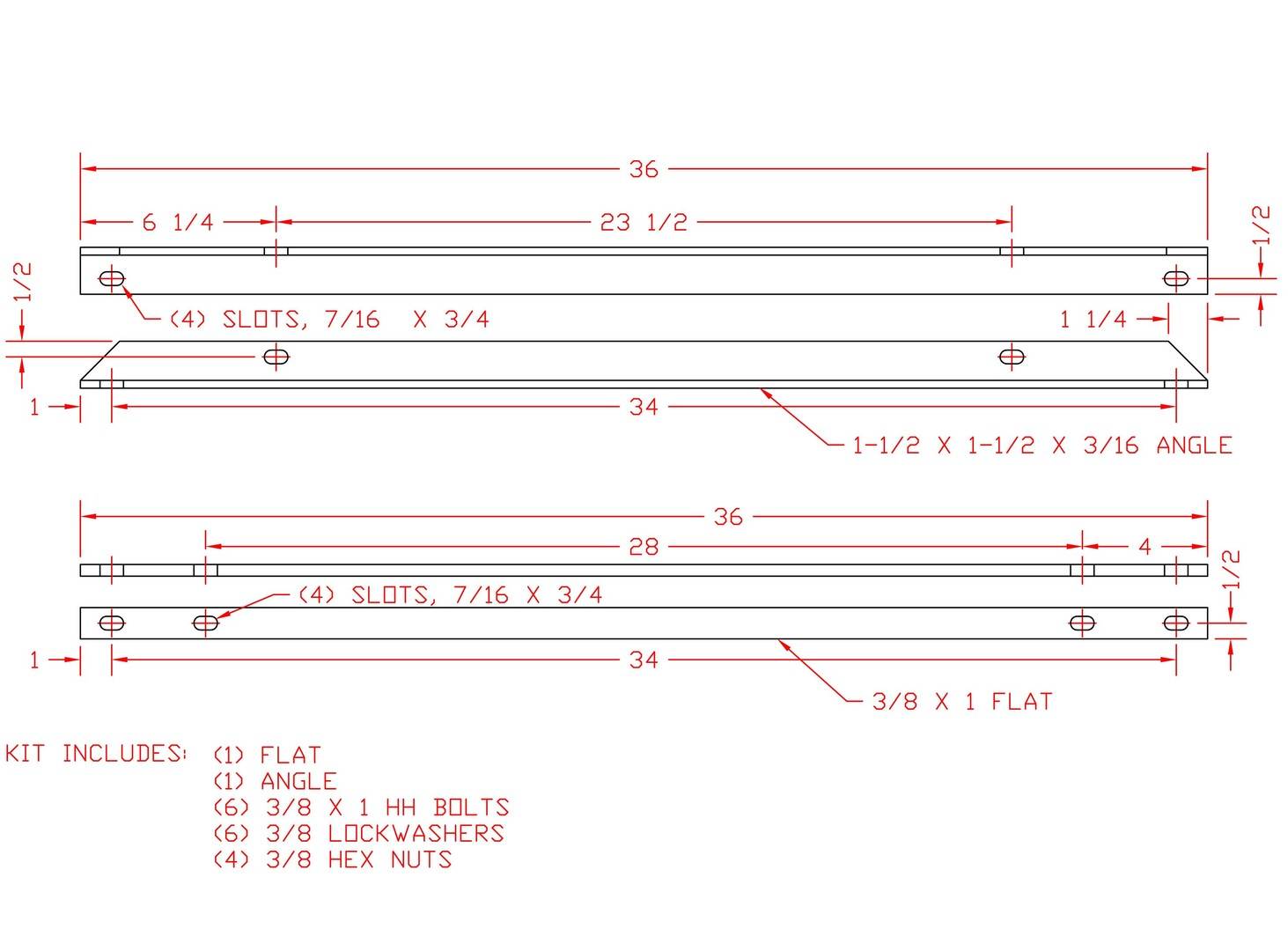 Adapter Kit for 3135 Gallon Ladder