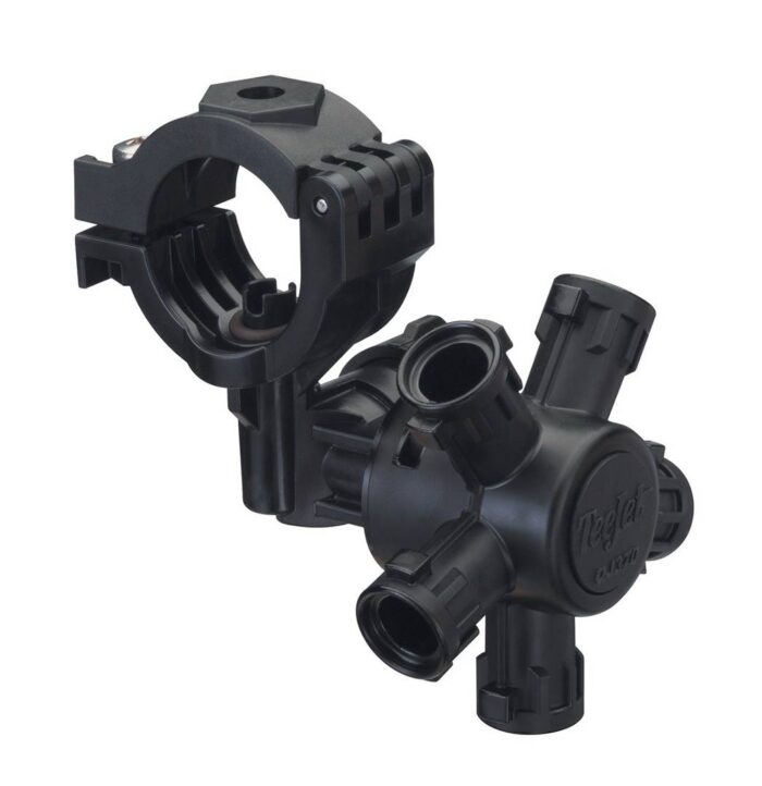 Teejet - QJ370 Compact Series - 5 Outlet Wet Boom Nozzle Body - 3/4" Pipe
