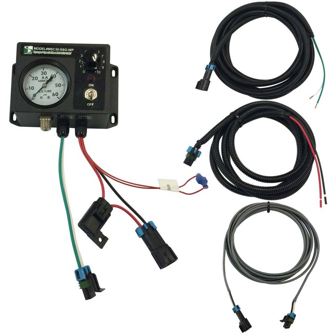 12 Volt Controller Kit w/ Stainless Steel Pressure Gauge
