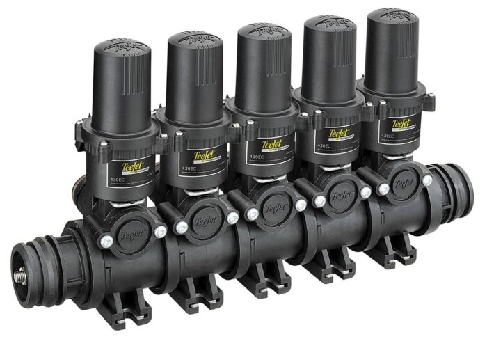 Teejet 430 Series - 1 Electric Ball Valve Manifold Shutoff
