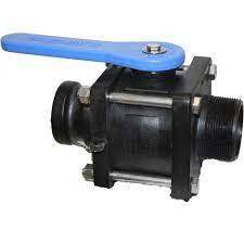 Norwesco 2" Full Port Ball Valve - MPT x MQC