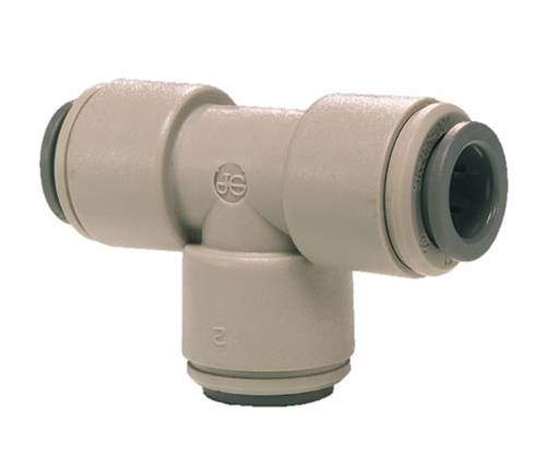 1/4" Push-In Plumbing Fitting Union Gauge Tubing "T" Connector