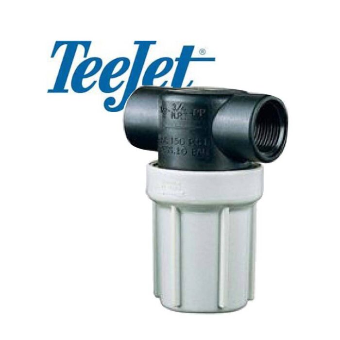 1/2" TeeJet AA122 Compact Line Strainer - 50 mesh