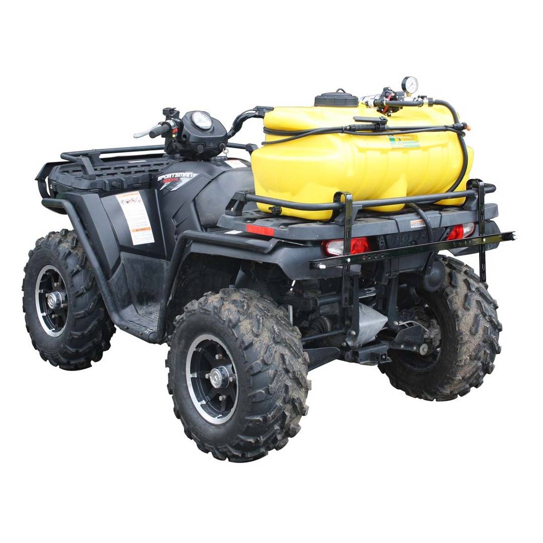 25 Gallon ATV Sprayer w/ 2 Nozzle Boom/hand wand - 1.8 GPM pump - Assembled