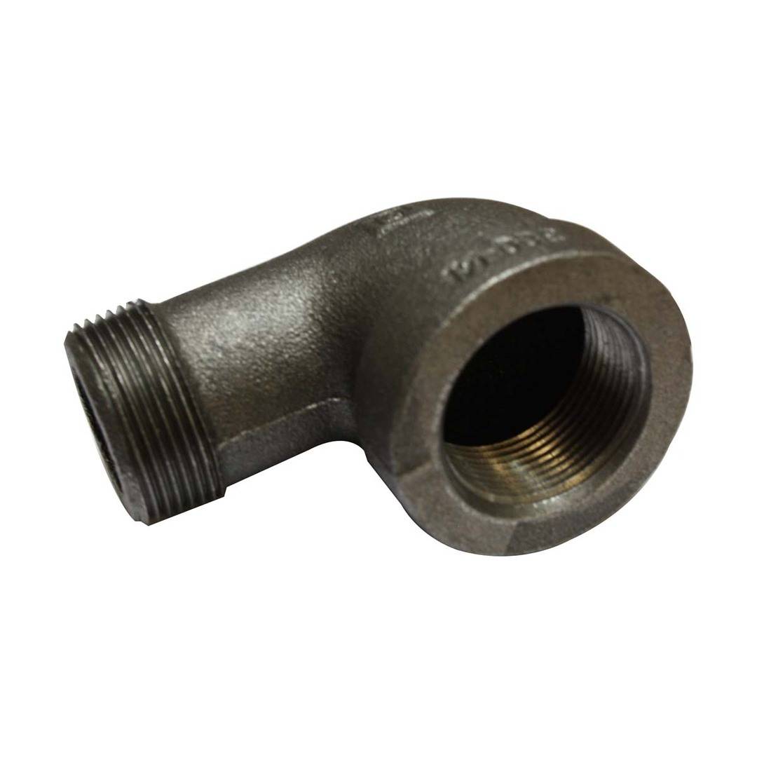 1-1/4" Black Iron Street Elbow