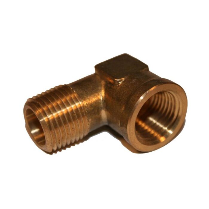1/4" Street Elbow - Brass
