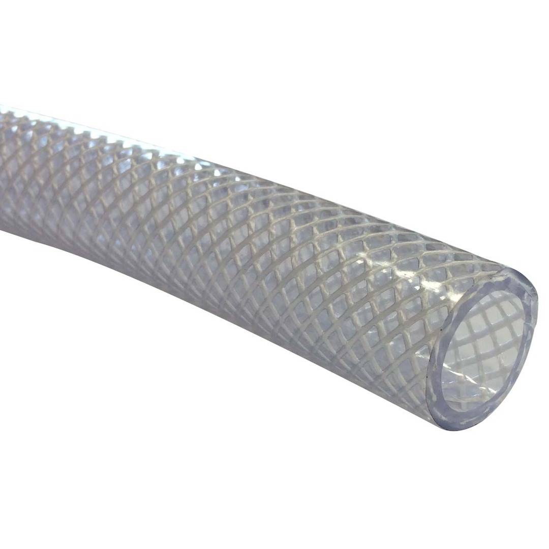 1/2" I.D. Braided Vinyl Tubing/Hose - Per Foot