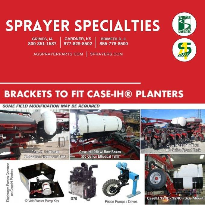 Case IH Planter Mounted Tanks/Brackets-Liquid Fertilizer (CALL FOR QUOTE)