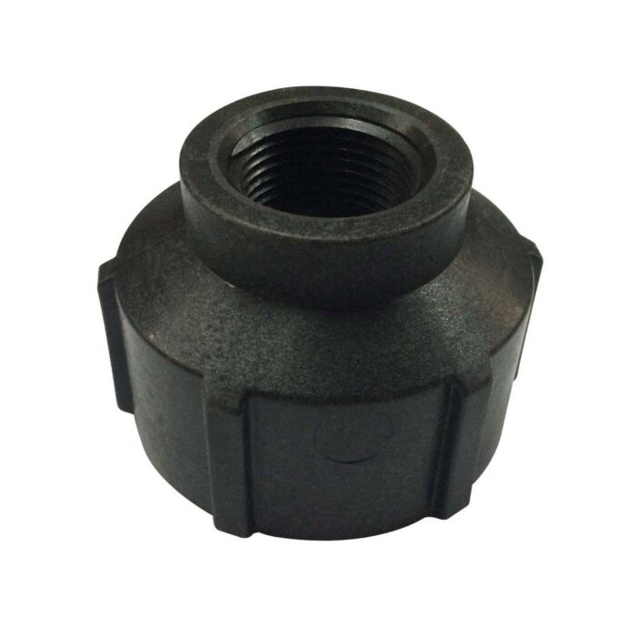 1-1/2" x 1-1/4" Female Pipe Thread Reducing Union Poly