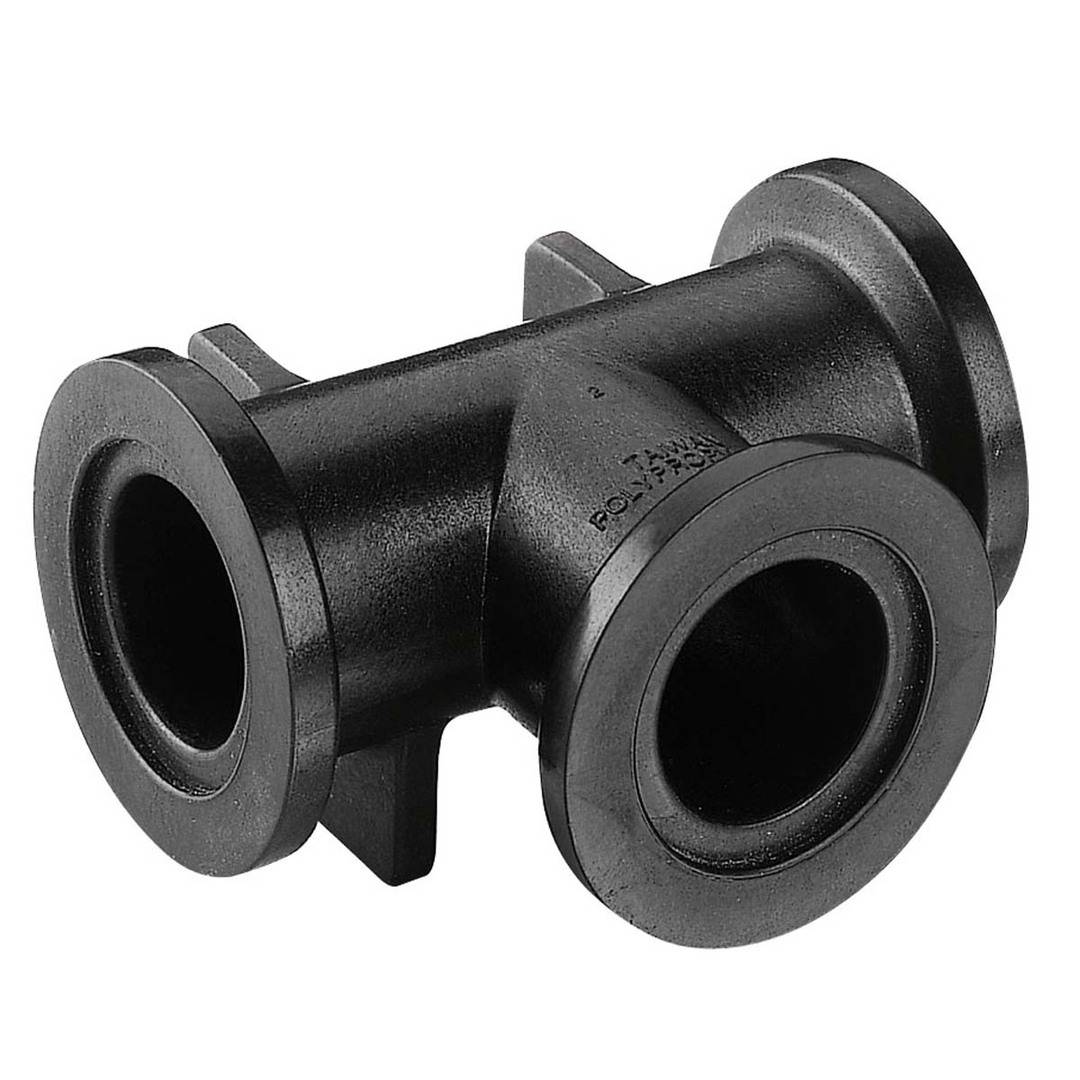1" (100) Flange Tee