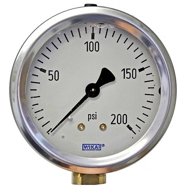 2-1/2" Dry Pressure Gauge  - 200 PSI