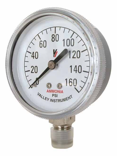 4" Anhydrous Ammonia Gauge - 160 PSI