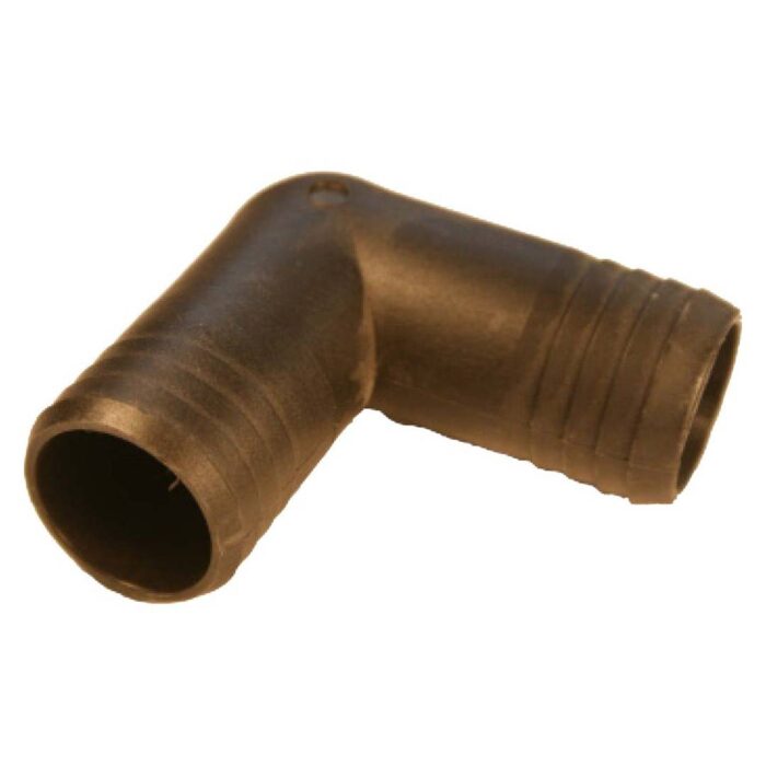 1-1/2" Hose Barb Mender Elbow - Poly