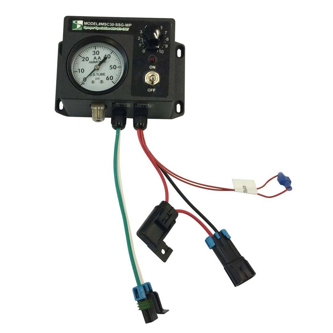 12 Volt Console w/ Stainless Steel Pressure Gauge