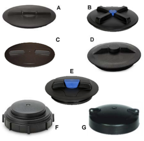 Norwesco Tank Lid - Ball Check Air Vent 5"