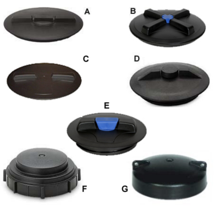 Norwesco Tank Lid - Ball Check Air Vent 5"