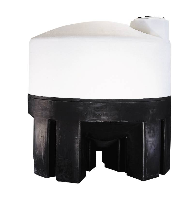 Norwesco 1600 Gallon Cone Bottom Tank w/ Stand - Heavy-Duty (Call for Quote)
