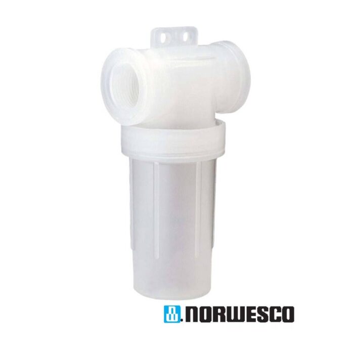 1" Line Strainer with 40 Mesh Screen