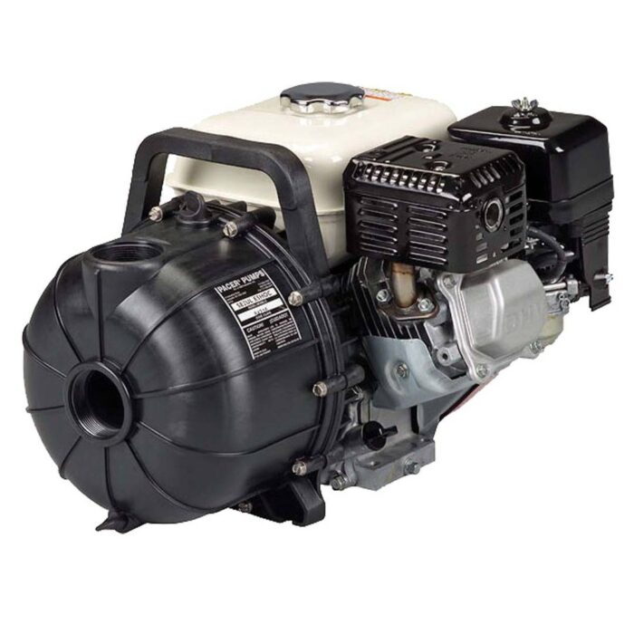 2" Poly Transfer Pump w/ Honda 6HP GX200 Engine