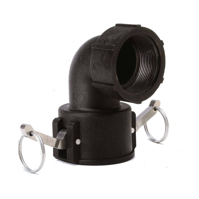 Part D 90 Degree - 2" Poly Quick Coupler