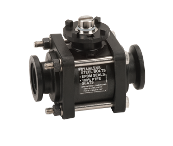 Banjo 1" Full Port Flanged Electric Valve Sub Assembly