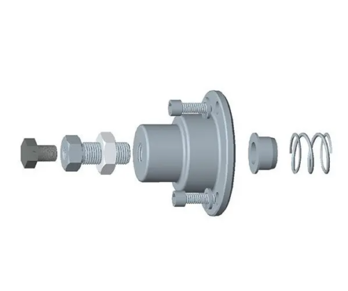 John Blue 12-Outlet Stainless Steel Flow Divider with Adjustable Spring Kit