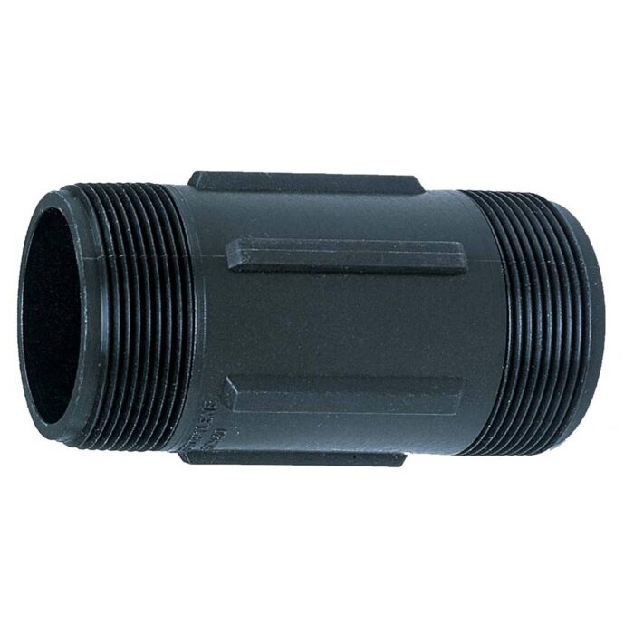1-1/4" Male Pipe Thread Poly Nipple