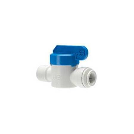 1/4" OD Push-In Fitting Shutoff Valve