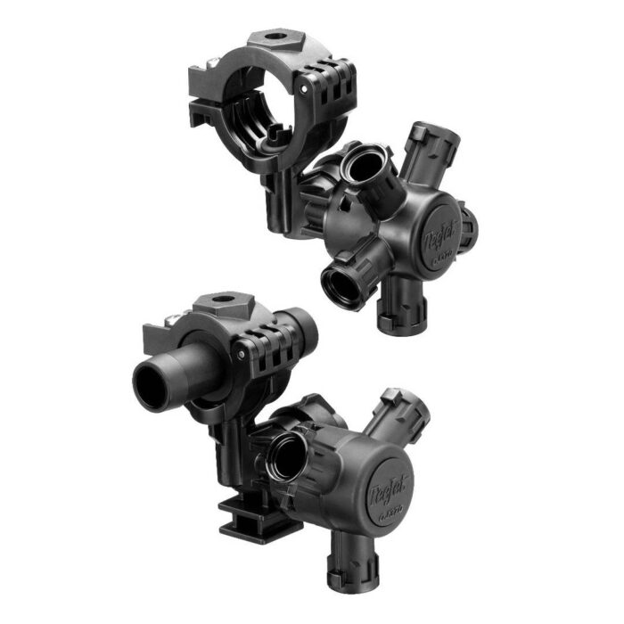 Teejet - QJ370 Compact Series - 5 Outlet Wet Boom Nozzle Body - 1/2" Pipe