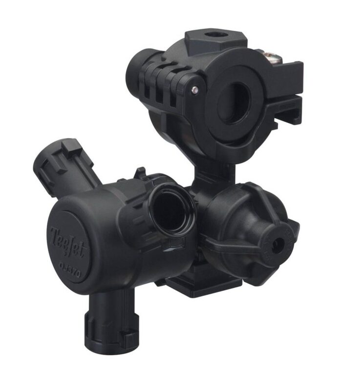 Teejet - QJ370 Compact Series - 3 Outlet Nozzle Body - 1/2" SINGLE BARB