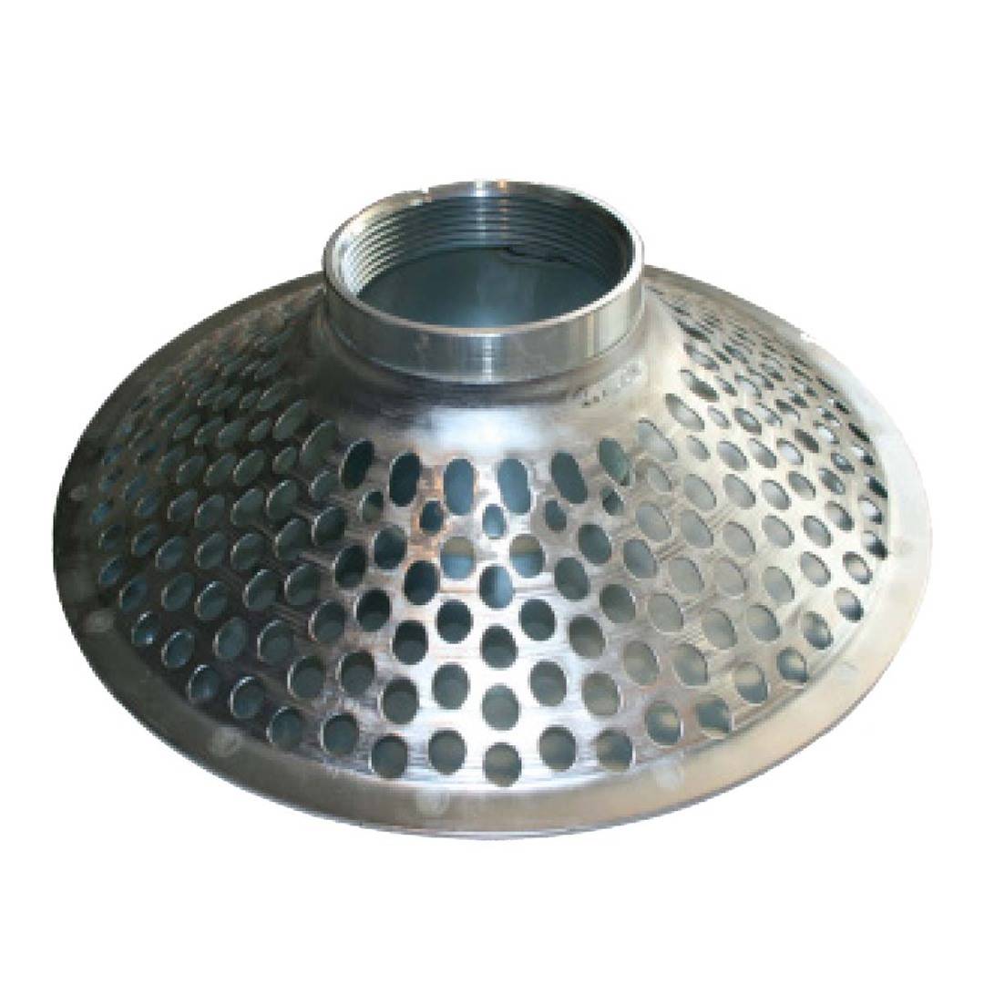 1-1/2" Flat Skimmer Strainer - Steel w/ FPT