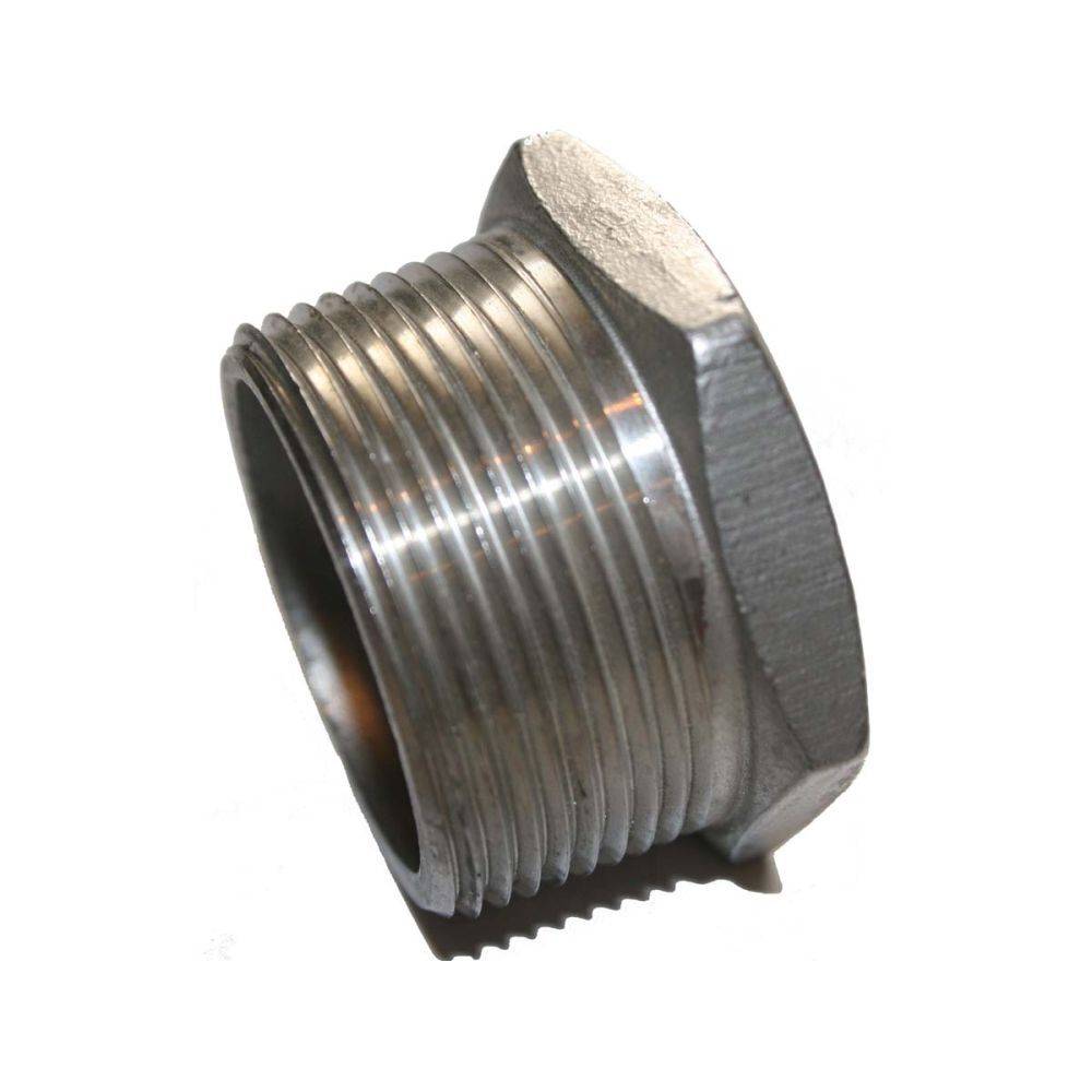 1-1/2" Male Pipe Plug - Stainless Steel